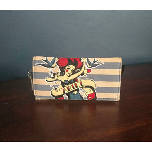 Loungefly ❤️ Logo Disney Ariel Flap Wallet